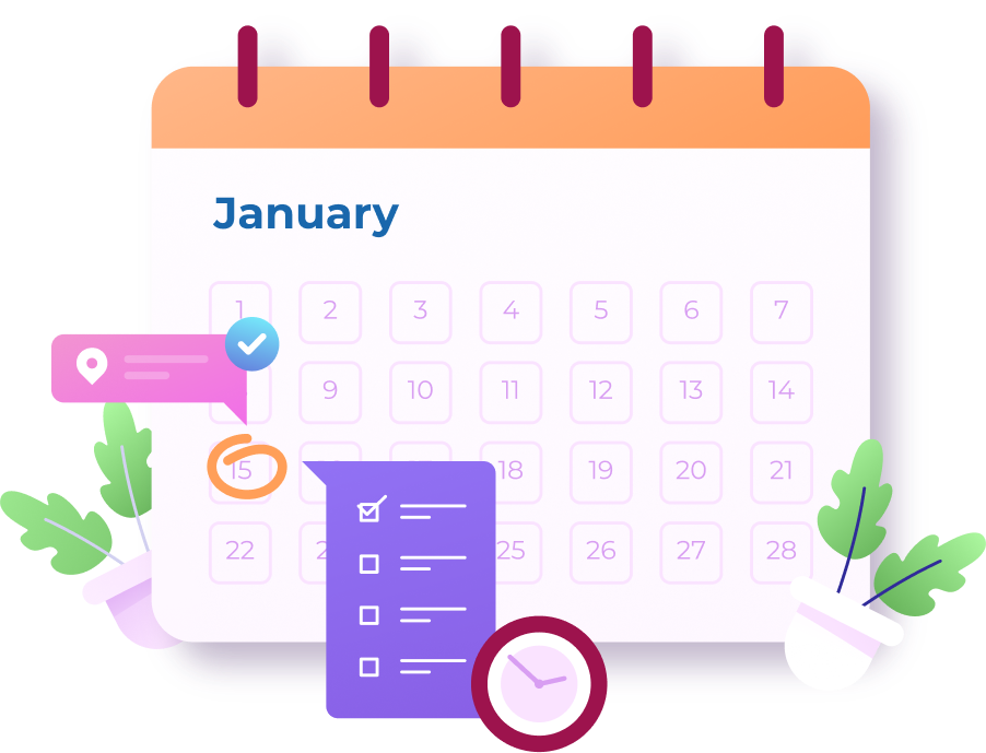 Booking calendar
