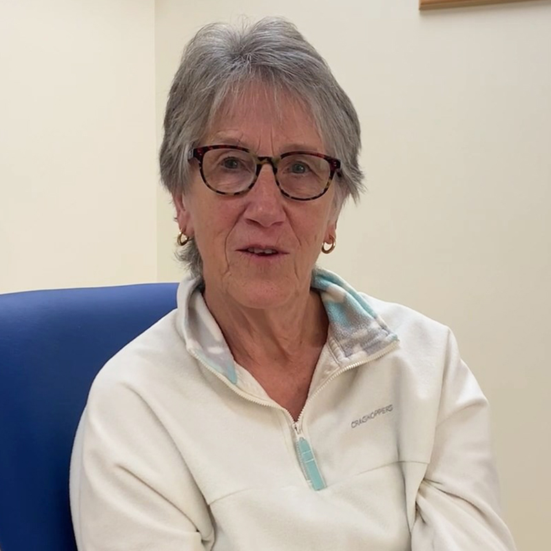 Patient testimonial